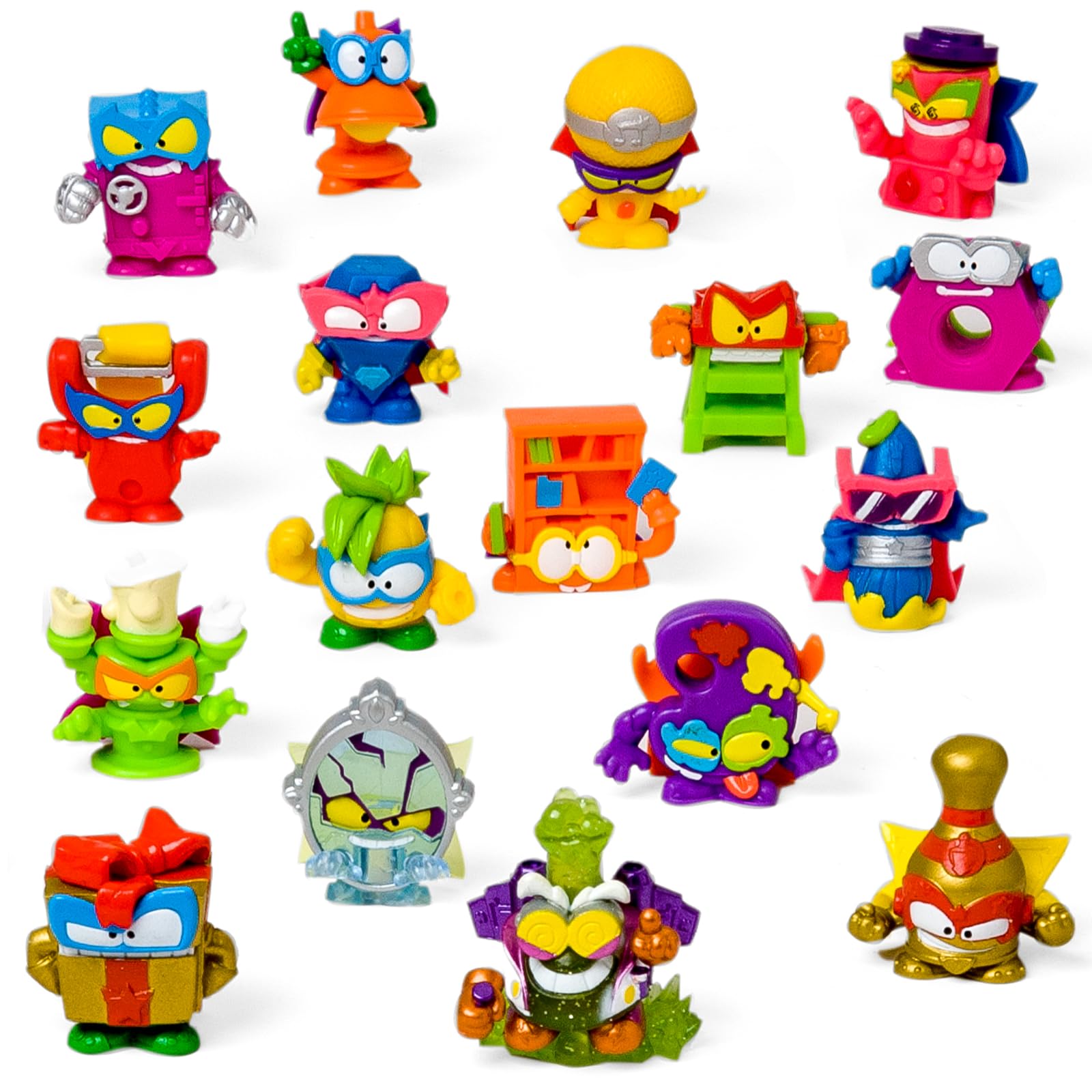 SUPERTHINGS KAZOOM Power Mission – One Pack. Caja con 25 Sobres con Figuras coleccionables. Cada sobre Contiene 1 SuperThings Sorpresa y 1 Checklist