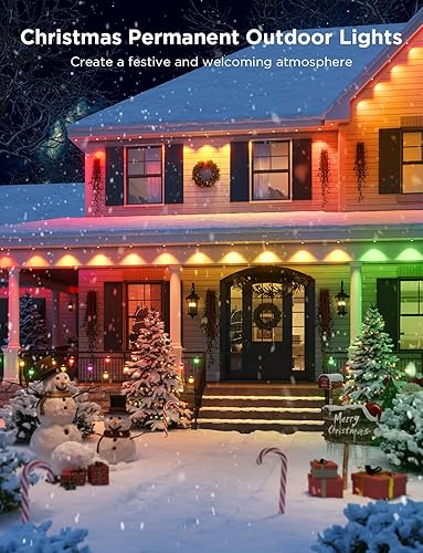 Miniatura 3 de Govee Paquete de luces permanentes para exteriores con luces de punta para exteriores