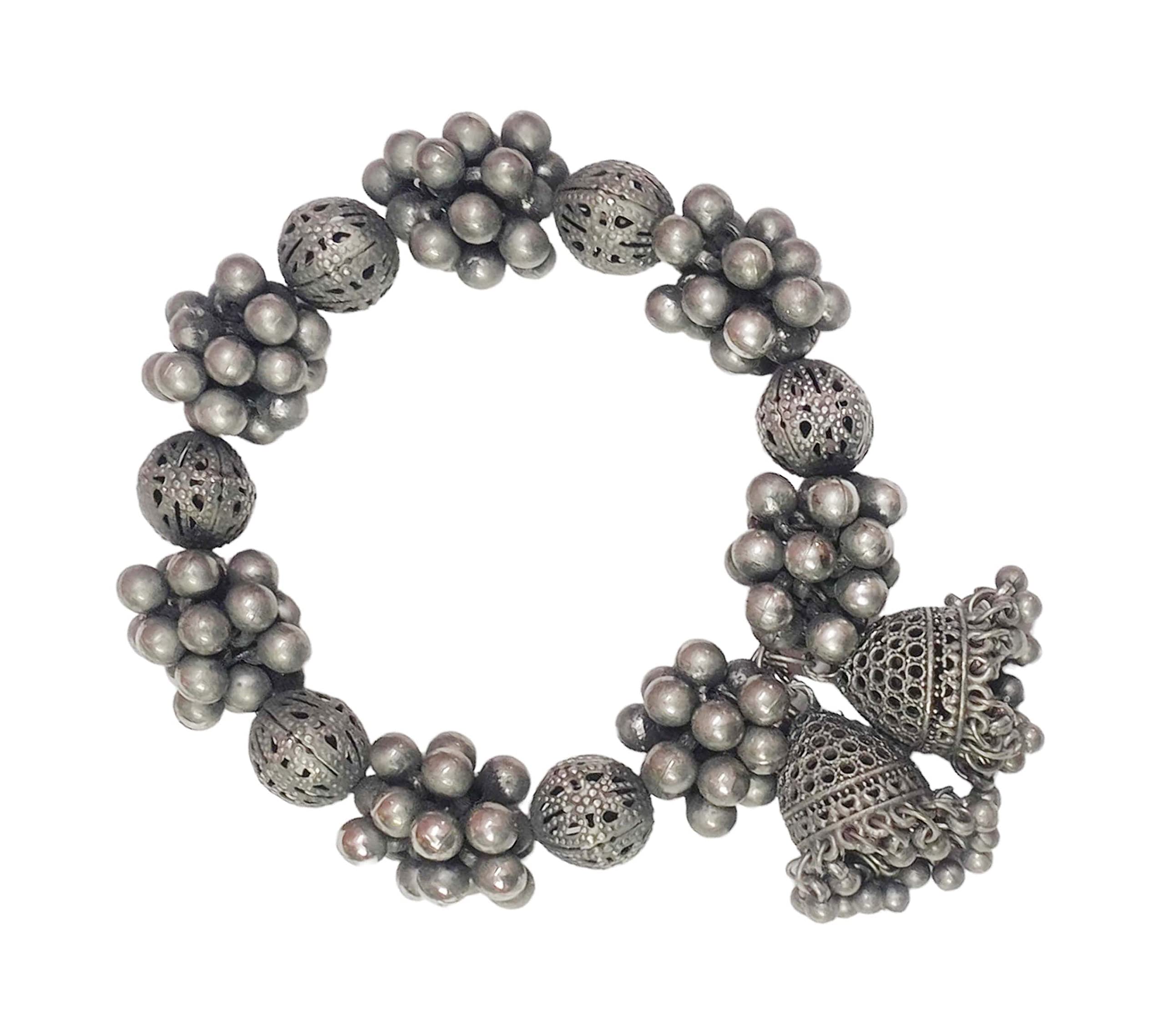 Total Fashion Afghani Jewellery Lookalike Boho Style Oxidised Bangle Bracelet for Women &Girls (B0C2ZK5WZ6) Amazon Price History, Amazon Price Tracker