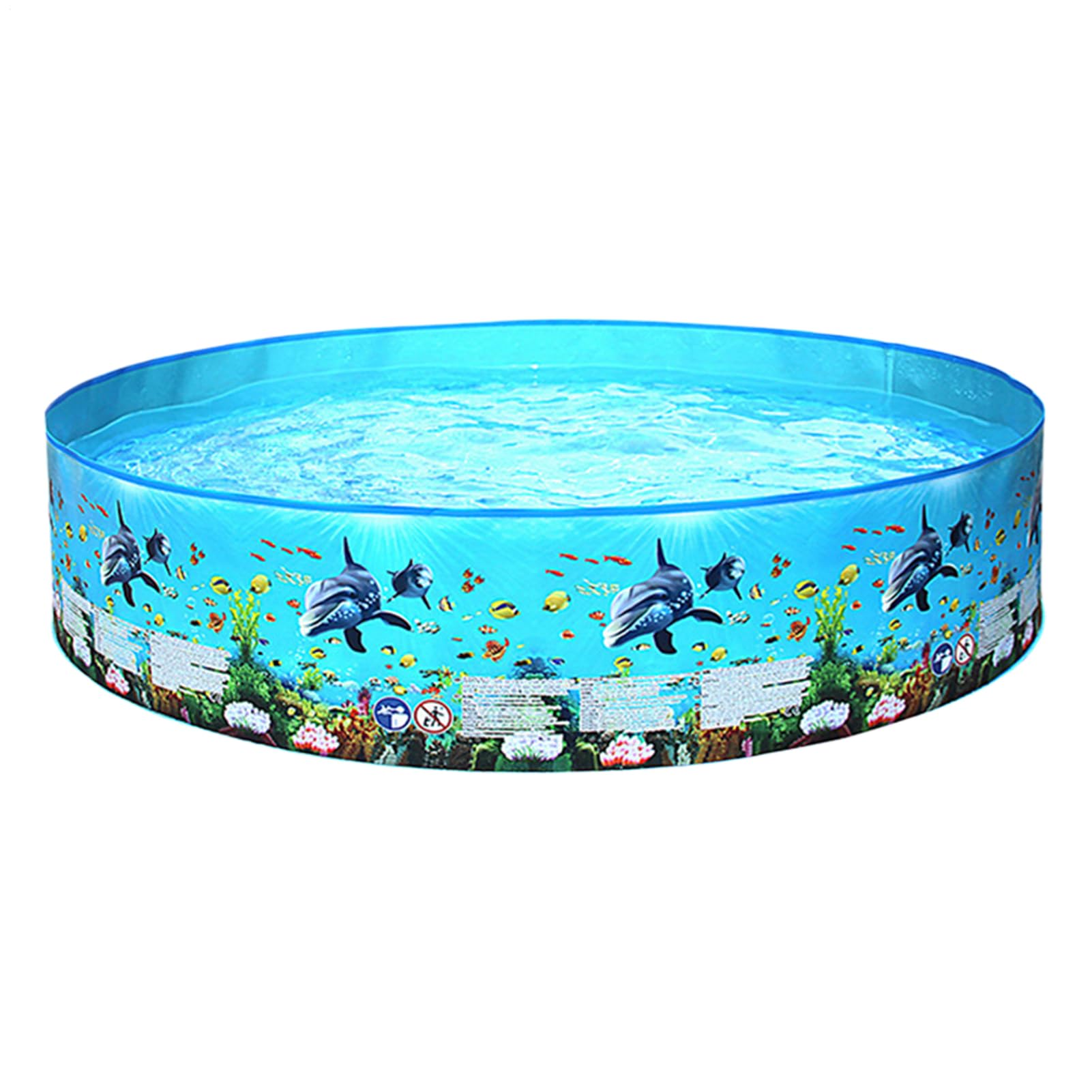 Pet Pool - Folding Non-Inflatable Thick Dog Paddling Pool, Portable Pool for | Indoor & Outdoor Scenario for Girls Boys Tasks