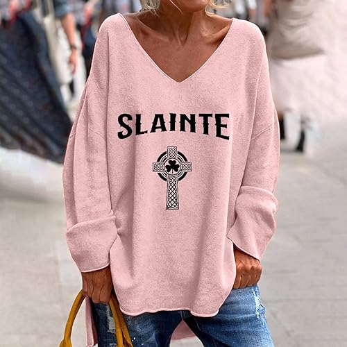 Miniatura 3 de Long Sleeve St. Patrick's Day Shirt for Women T Shirt Top Blue XXXL T Top St Patricks Day Shirt Toddler St Patricks