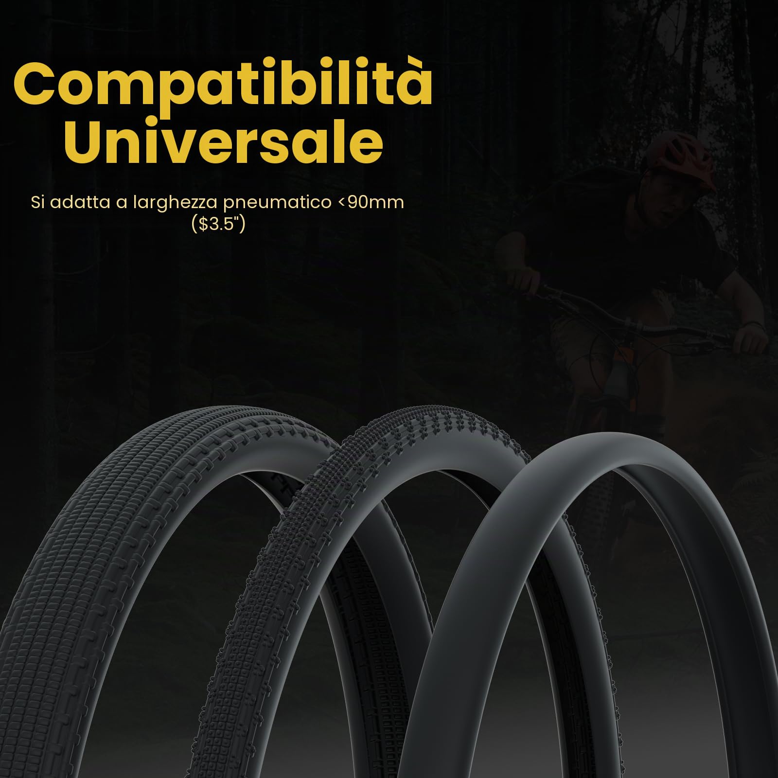 PUTORSEN Supporto Parete Bicicletta Verticalmente - Orientabile Gancio Bici Muro per Garage e Interni,Salvaspazio e Facile da Appendere Appendi Bici da Muro,Portata 35kg（2 pz.）