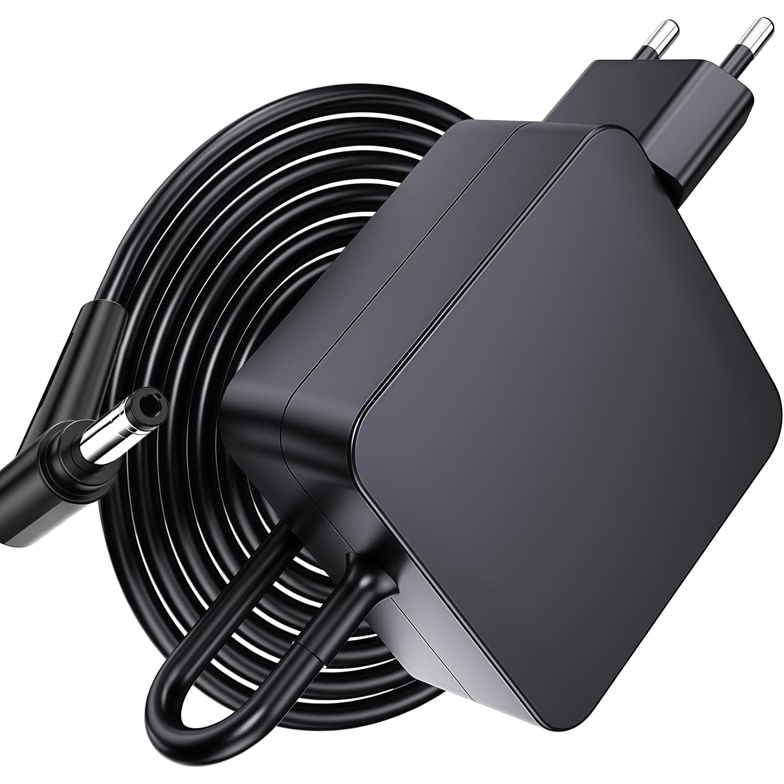 Lerobo 65W Caricabatterie per laptop 40*17mm Interfaccia, Compatibilità Lenovo Ideapad 3/5/S145/S340/S540/330s/330/320s/320/310/310s/1/S130/L340/C340, Yoga Série, ADL45WCG ADLX65CLGE2A Adattatore PC