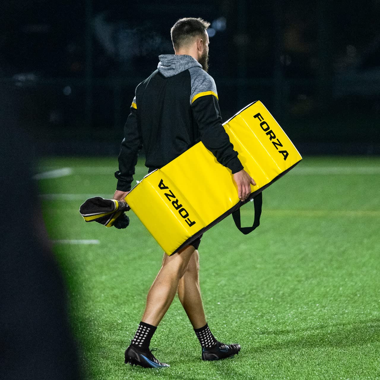 FORZA Escudo de tackle de doble cuña de rugby | Equipo de entrenamiento de rugby de PVC | Equipo de entrenamiento de rugby - [Net World Sports] (Junior)