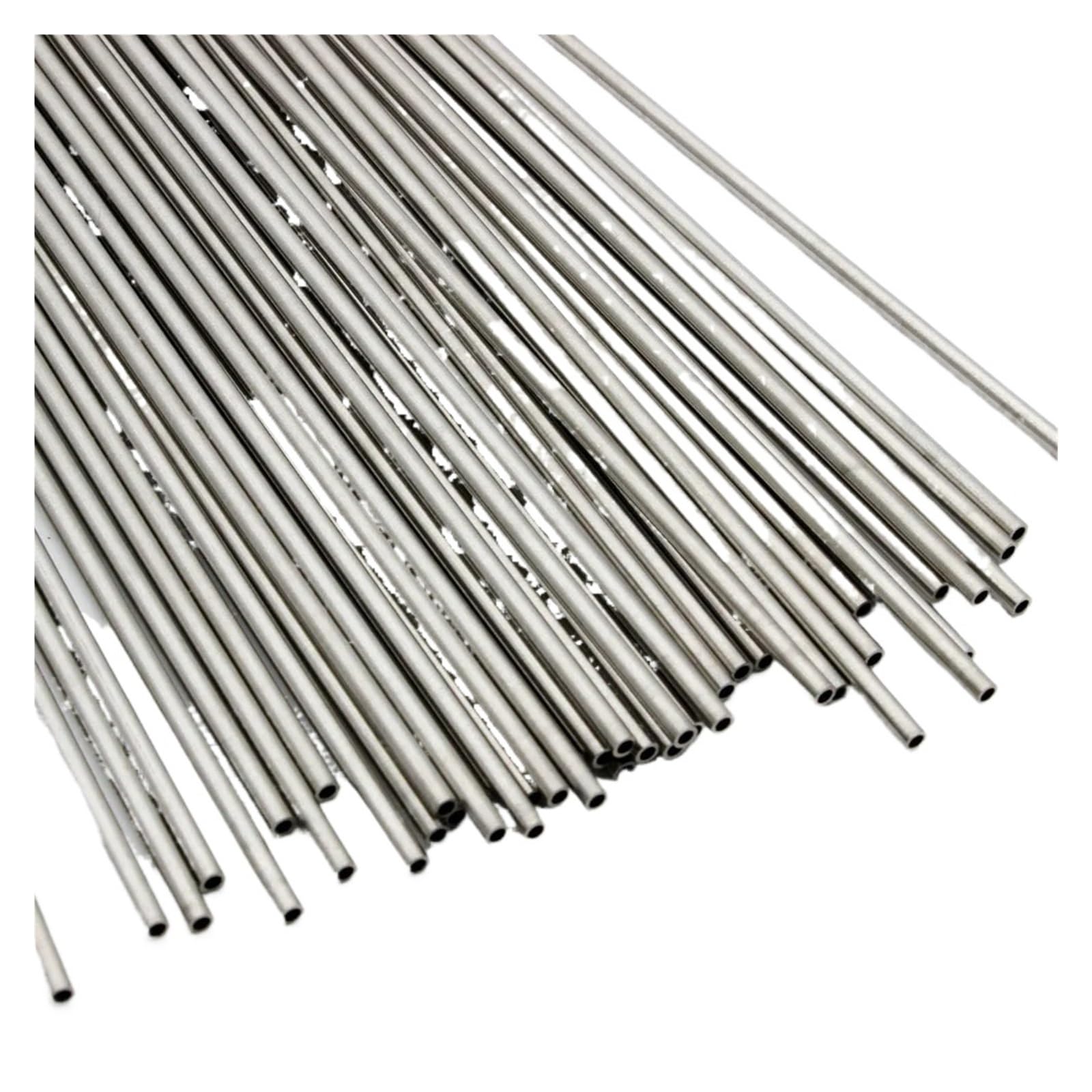 304 Stainless Steel Tube, 304 Seamless Stainless Steel Capillary Tube 100-500mm OD3mm ID1.2-2.7mm 22 Pcs(Od3mm X Id2.5mm,200mm x 5pcs)