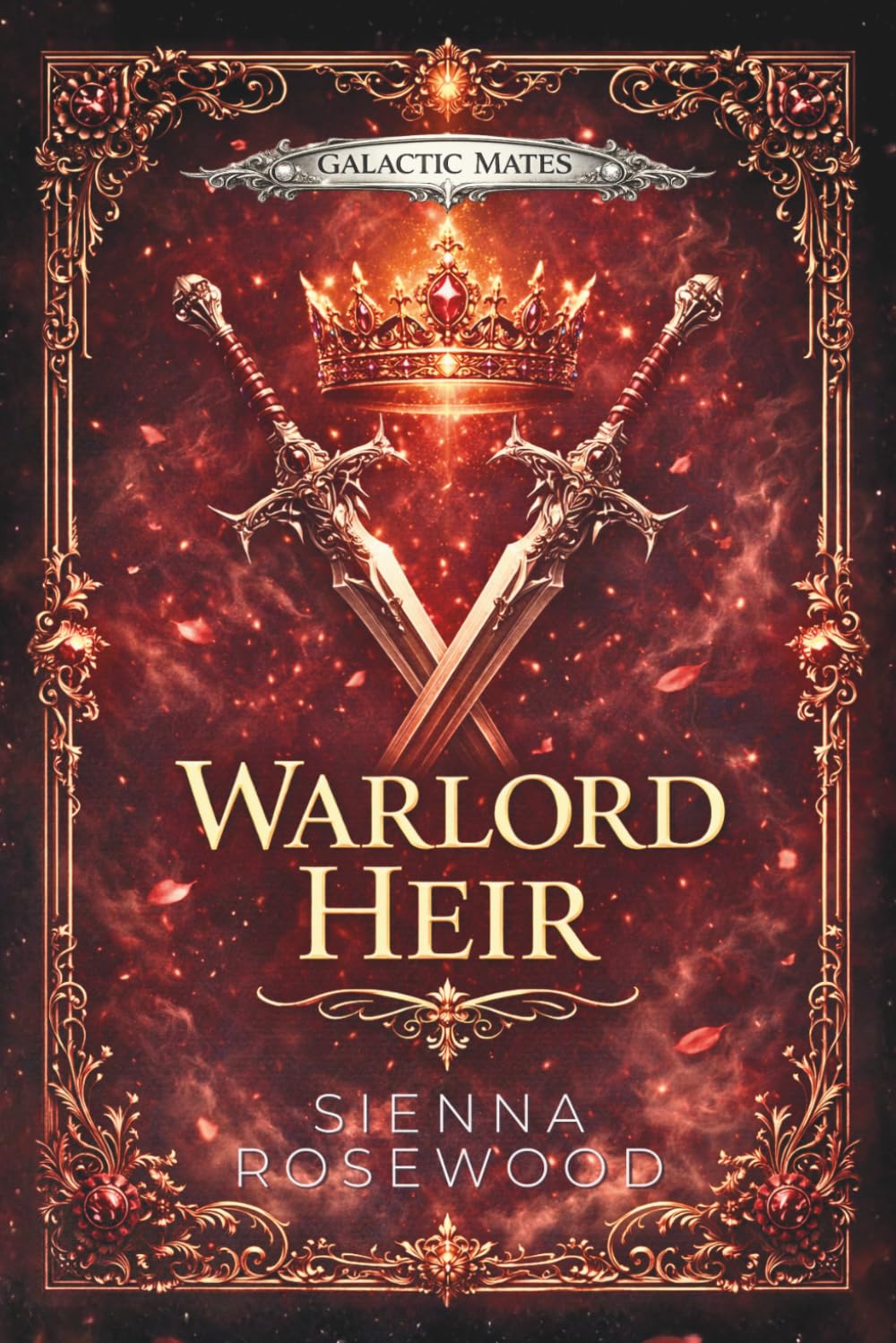 Warlord Heir: A Dark Royal Romantasy Novel (Galactic Mates Series)