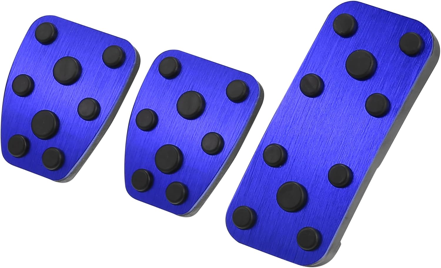 X AUTOHAUX Car Foot Pedal Pad Accelerator Gas Brake Clutch Pedal Cover