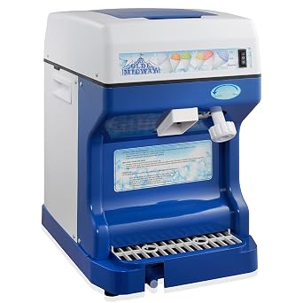 Olde Midway Snow Cone Machine, Electric Shaved Ice Slushie Dessert Maker for Home and Commercial Use