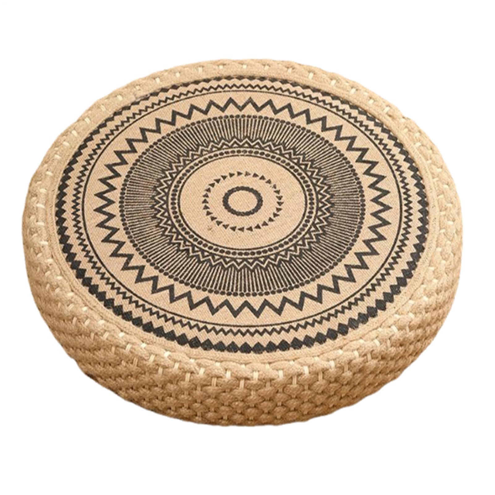 Coussin de sol pour s'asseoir épais avec rembourrage pour salon