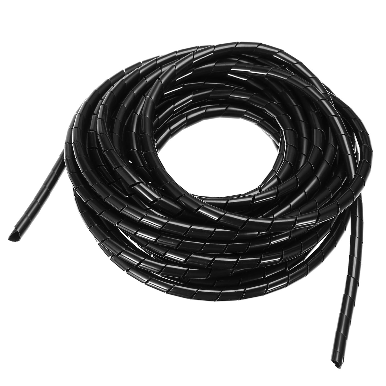Spiralna osłona kabla 4-6 mm, pasuje do kabli 4-50 mm, wielokolorowe opakowanie 5 m lub 10 m(White,10 meter)