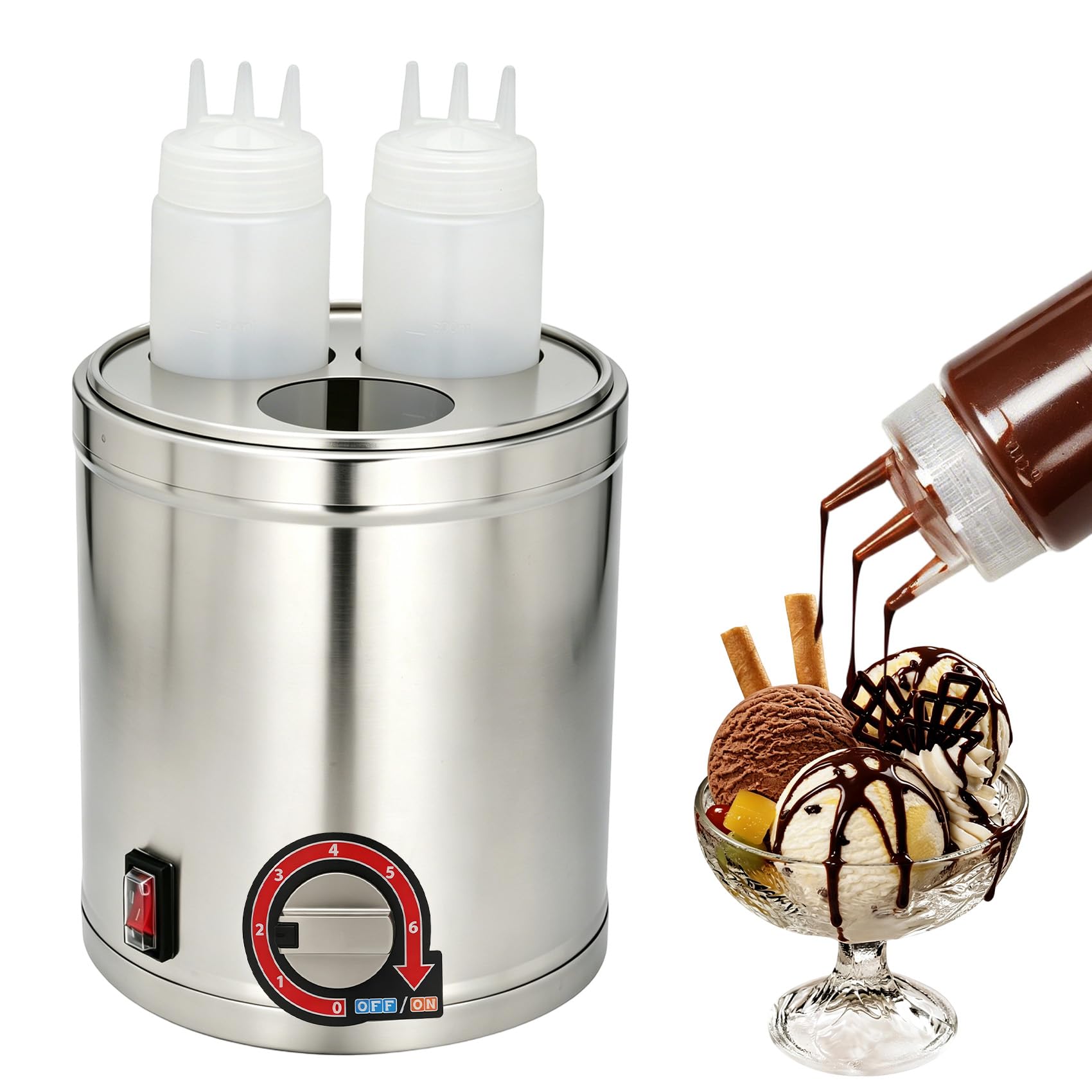 Photo 1 of Siftary Electric Sauce Warmer Dispenser Commercial
