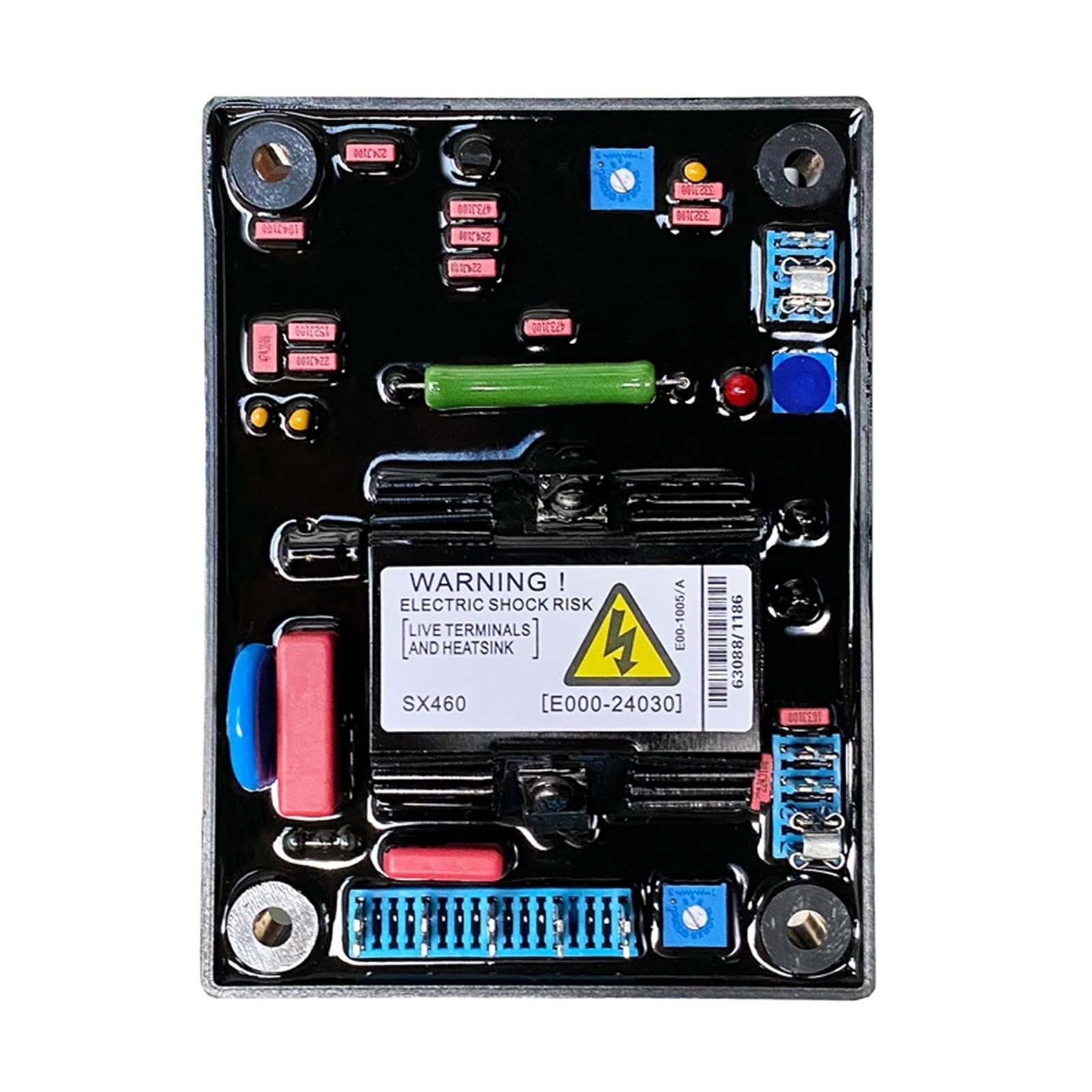 CSKWLLNBC 1pcs AVR SX460 Power Generator Automatic Voltage Regulator Stabilizer Control Unit Alternator Diesel Genset Parts(SX460)