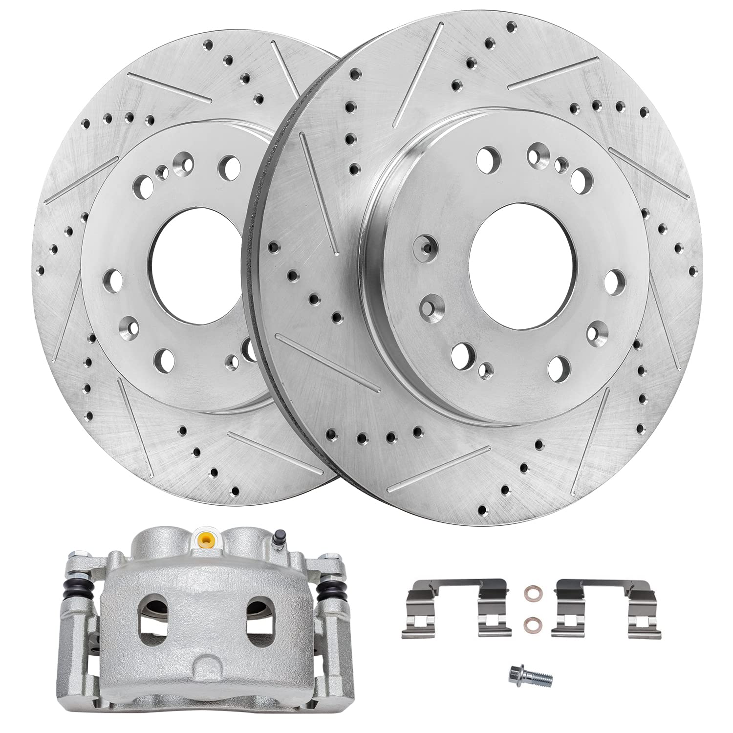 Detroit Axle - Front Brake Kit for Silverado Suburban Sierra Yukon XL 1500