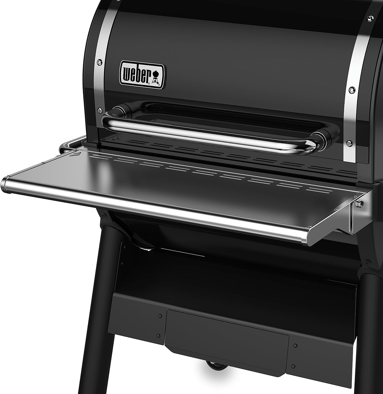 Weber SmokeFire EX4 Folding Front Shelf, Silver