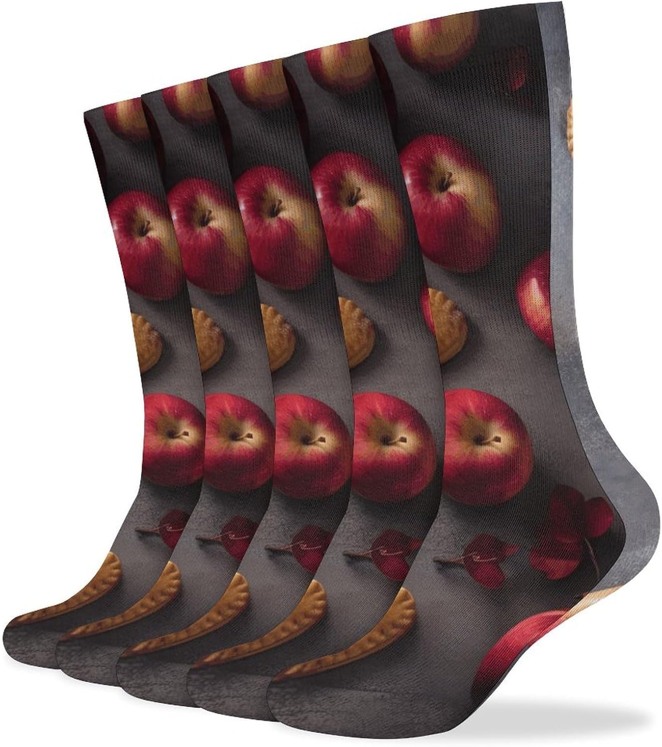 Fruit And Food Stocking - Cute Casual Long Athletic,Crew Sock for Men Women,Running Socks Soft Breathable for Gift