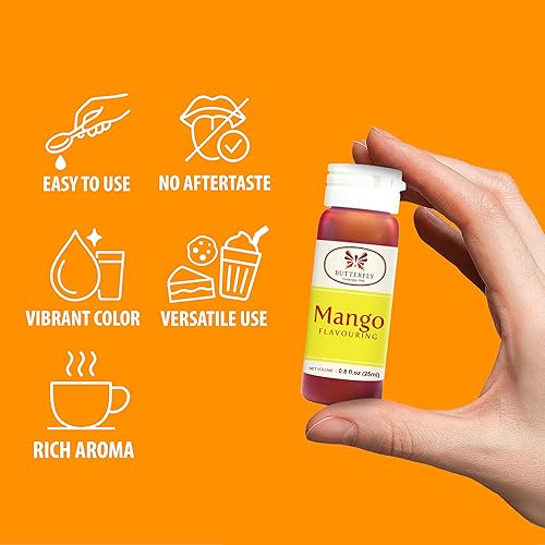 Vista 58 de Pasta de extracto aromatizante de mariposa, 0.8 fl oz, extracto de fresa y aromatizante para hornear, bebidas, matcha, postres (paquete de 1)