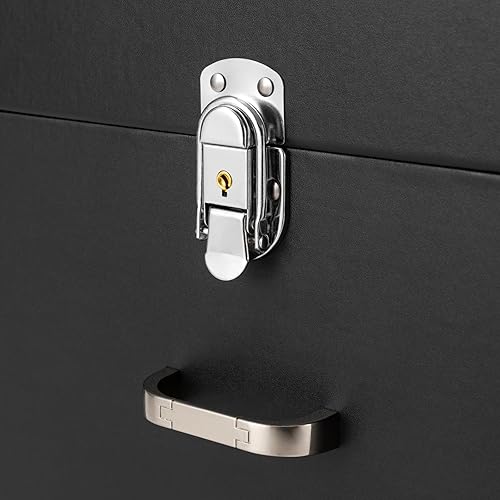 Miniatura 7 de DNYSYSJ Estuche de uñas rodante con ruedas, estuche de almacenamiento de manicura, organizador de esmalte profesional para estudio o viajes, técnico