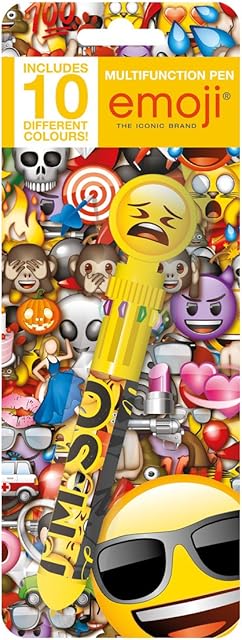 Emoji Novelty Pen, Assorted, 29.7x21x2 cm