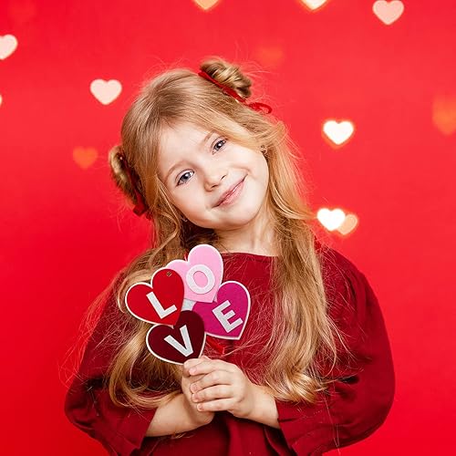 Miniatura 2 de M1NTP1US  Kit de manualidades para el día de San Valentín  Búhos de oso corazón  Manualidades de San Valentín para regalos de niños actividades en