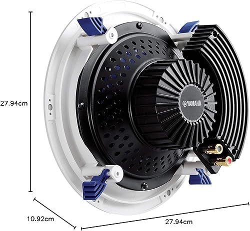 Miniatura 7 de Yamaha NSIC800WH bocina RMS de 2 canales de 140 Watts de potencia, color blanco 2 altavoces Blanco