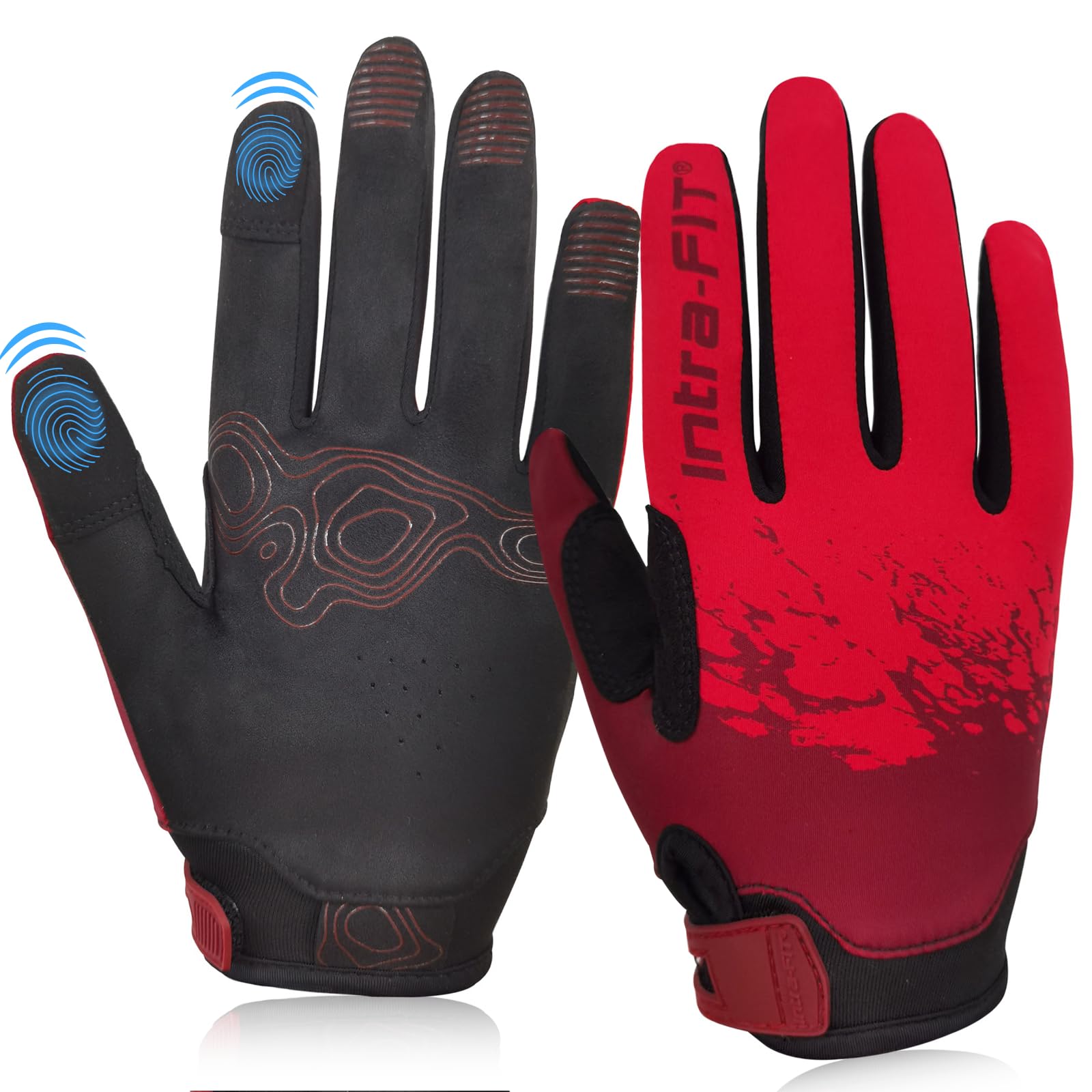 Intra-FIT Fahrradhandschuhe für Herren und Damen, Touchscree