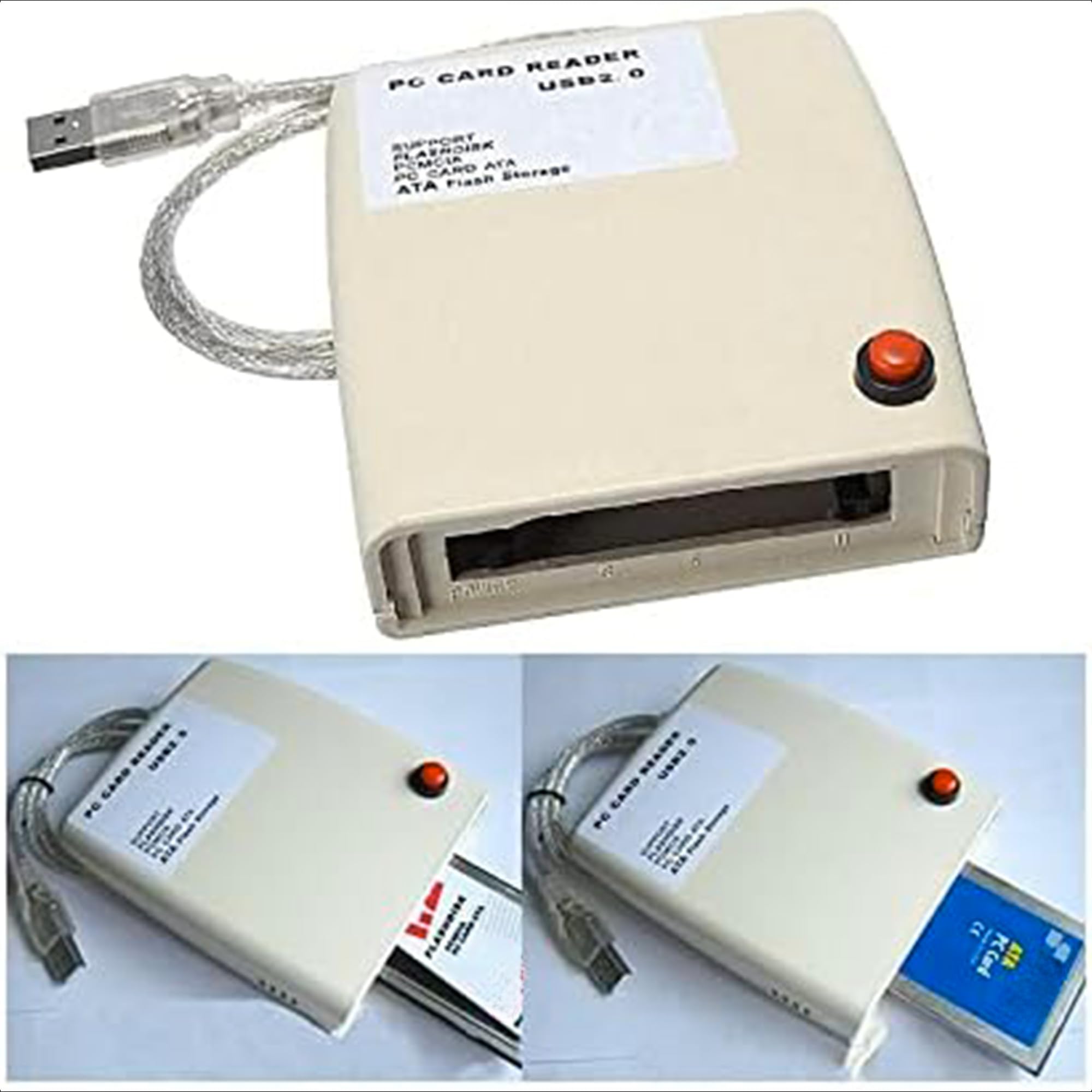 SIMPLETEK - CARD READER LETTORE SCHEDE DI MEMORIA FLASH DISK ATA SCHEDA PCMCIA DA USB A 68 PIN