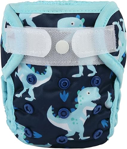 Miniatura 29 de Pañal de tela para bebé recién nacido con gancho y lazo (conejo de lobo) Conejo,Animal Friends,Be Brave,Tipi Bear Fox,Alpacas Azules,Dinosaurios