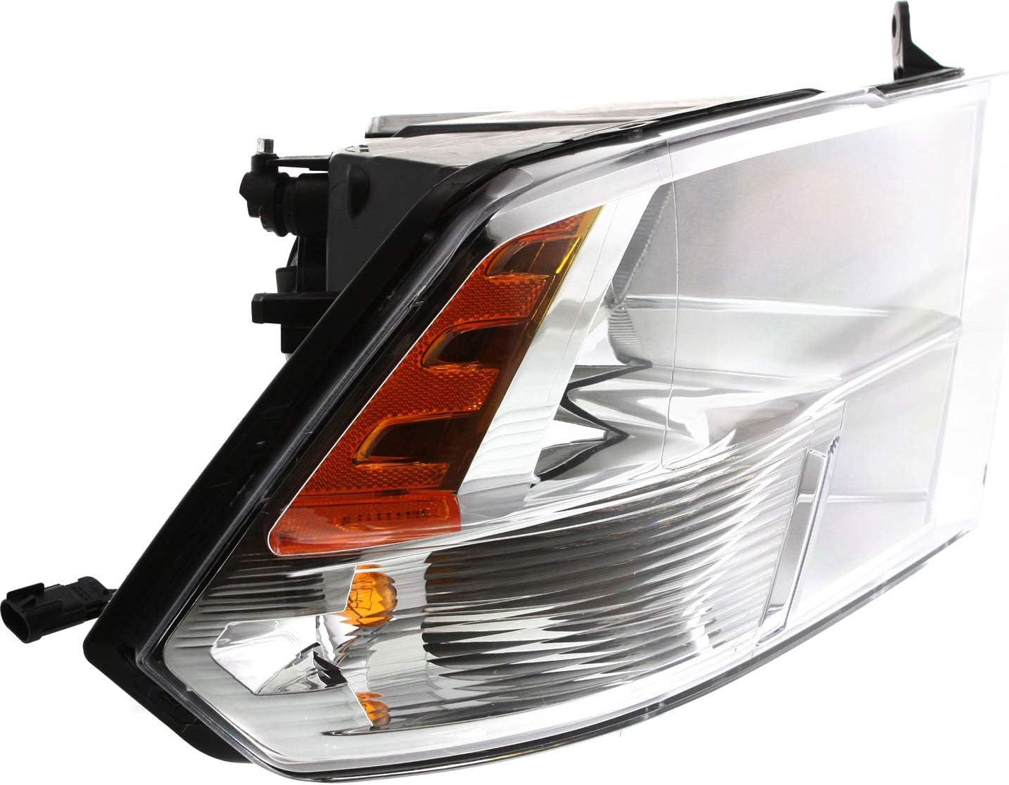 Evan Fischer Passenger Side Headlight for Ram 1500 2011-2012 Also Fits 2500 Halogen With bulb(s) For Models With Quad Lights Replaces# 68001484AH-PFM