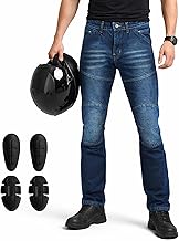 CE EN 17092-3:2020 CE Approved Aramid Fiber Armor Protection Men's Motorcycle Jeans