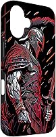 Vista 3 de Funda motivacional épica para iPhone 16 con motivación Spartan Warrior Trojan Warrior Gladiador