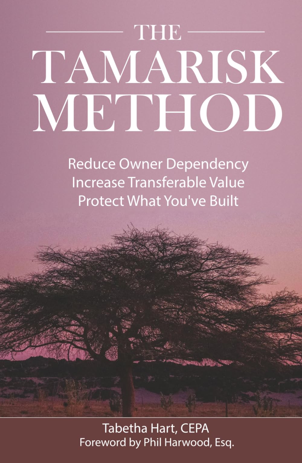 The Tamarisk Method: Reduce Owner Dependency, Increase Transferable Value, Protect What You've Built
