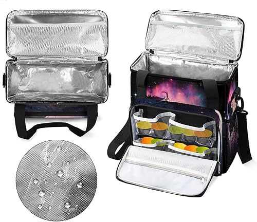 Miniatura 3 de Galaxy Animal Unicorn - Bolsa de viaje para cafetera, bolsa de transporte de unicornio compatible con Keurig K-Mini o K-Mini Plus, portátil, de una