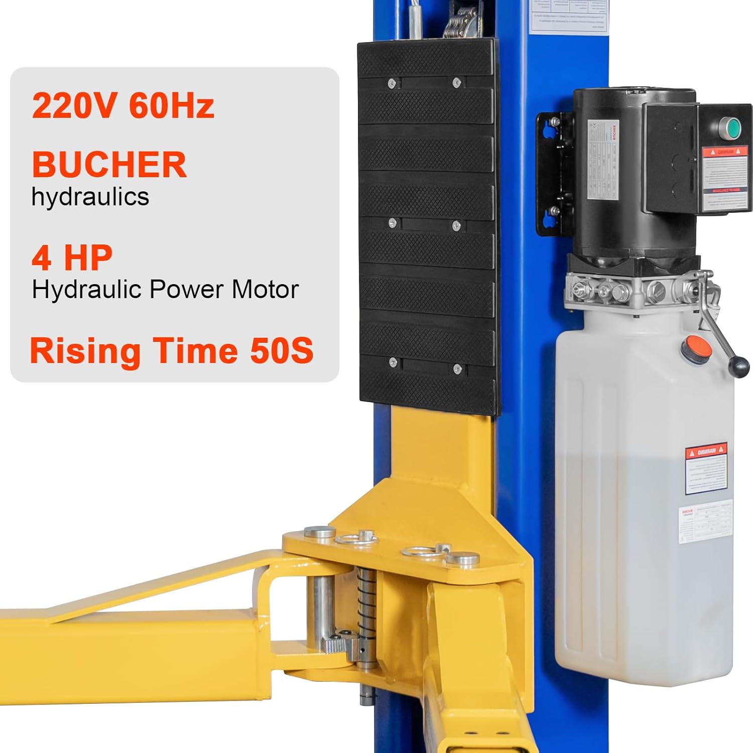 Weize 2 Post Automotive Car Lift, 12,000 lbs Capacity, 220V 4HP Powerful Motor with Single Point Lock Release for Repaire Shop