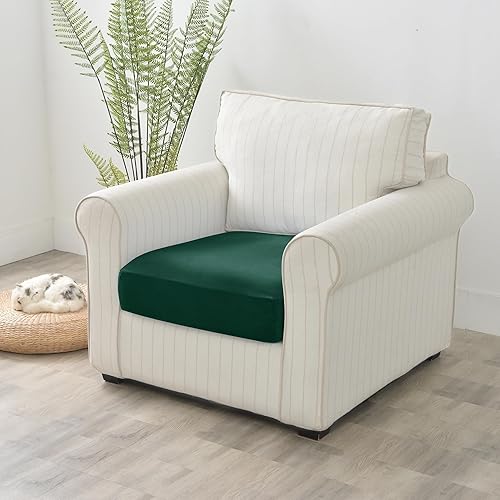 Miniatura 9 de Funda de cojín elástica de terciopelo suave, funda de cojín de felpa de terciopelo suave, funda de sofá, protector de muebles con parte inferior