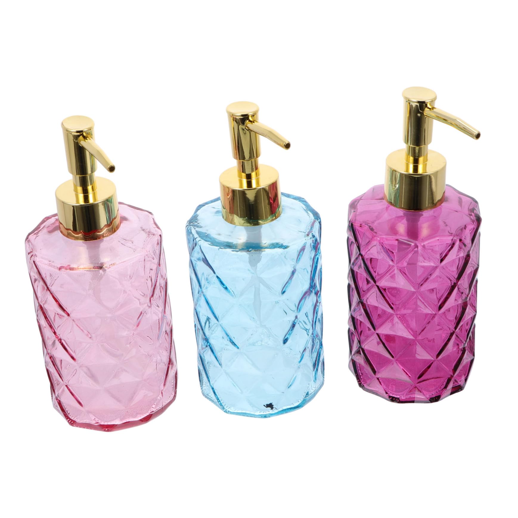 SOIMISS 3stücke Pumpe Für Seifenspender Spenderflasche Aus Glas Für Duschgel Shampoo Gesichtsreiniger Für Reisen Zuhause Und Büro