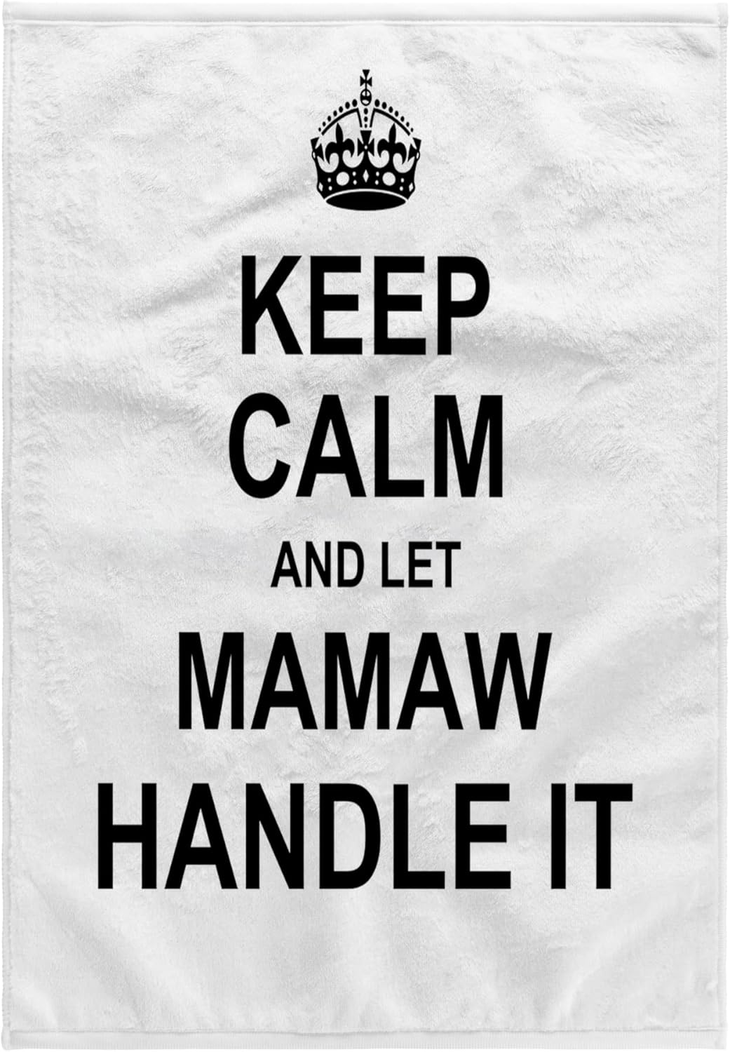 3dRose Keep Calm and let Mamaw Handle it - Fun Funny Grandma Grandmother Gift 22x30 Bath Hand Pool Towel