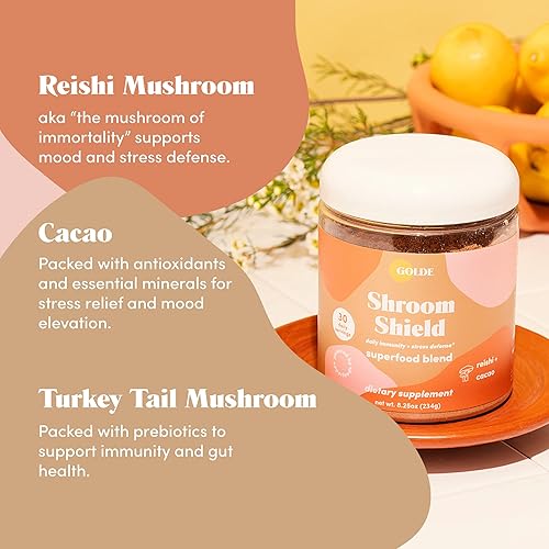 Miniatura 3 de GOLDE Pure Matcha – Polvo de té verde matcha de grado ceremonial japonés 100% puro – Superalimento con hongo de cola de pavo, extracto de hongo