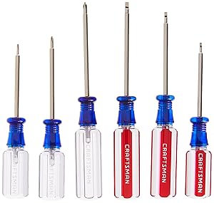 Small Screwdriver Set, 6Piece