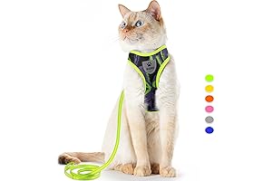 Supet Escape Proof Car Harness for Cats and Small Dogs
