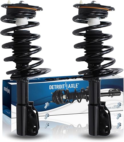 Miniatura 17 de Detroit Axle - 2 puntales traseros listos para Chevy Classic Malibu Pontiac Grand AM Olds Alero Cutlass Struts con resorte helicoidal reemplazo de