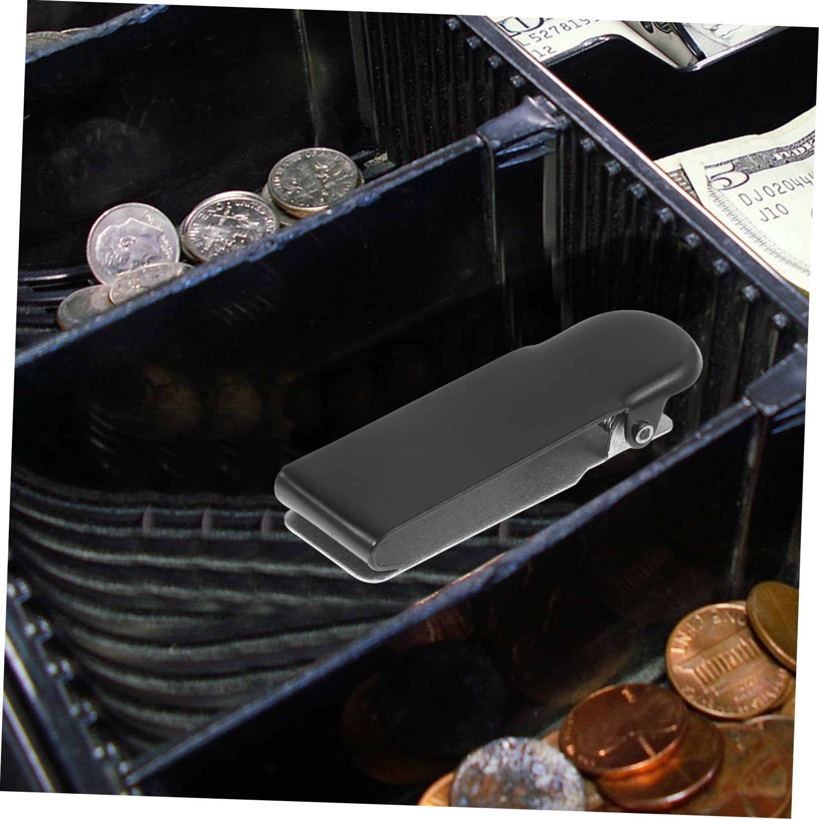 TEHAUX 5 Ensembles Clip Monétaire Pour Caisse Accessoires Pratiques Pour Petites Entreprises Compatible Avec Caisses Enregistreuses Design Élégant Et 6 Pièces * 5