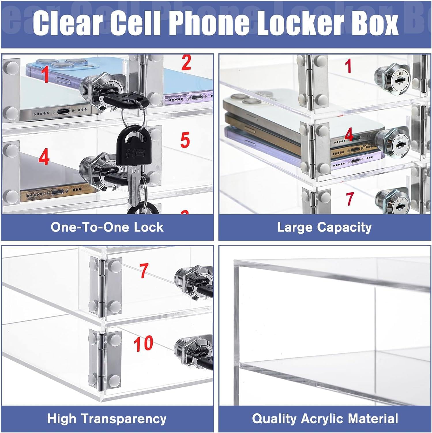 MWIDCIEW Phone Cabinet (1, 48 Slot)