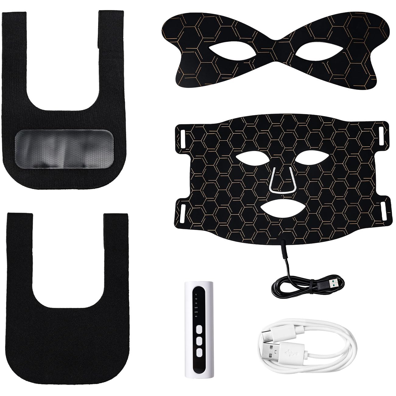 ideoon LED-Licht-Gesichtsmaske: Für ein strahlendes Hautbild - effiziente Gesichtspflege & Beauty-Anwendung für zu Hause