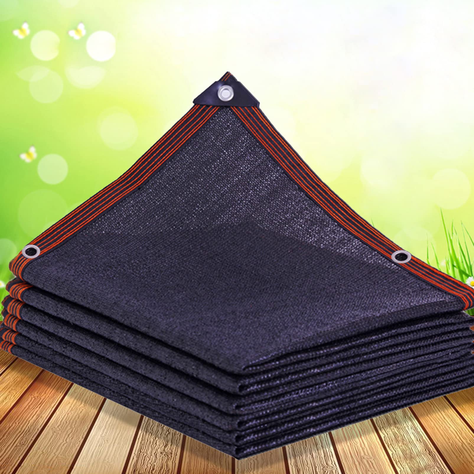 Filet d'ombrage extérieur en tissu premium anti-UV avec œillets renforcés