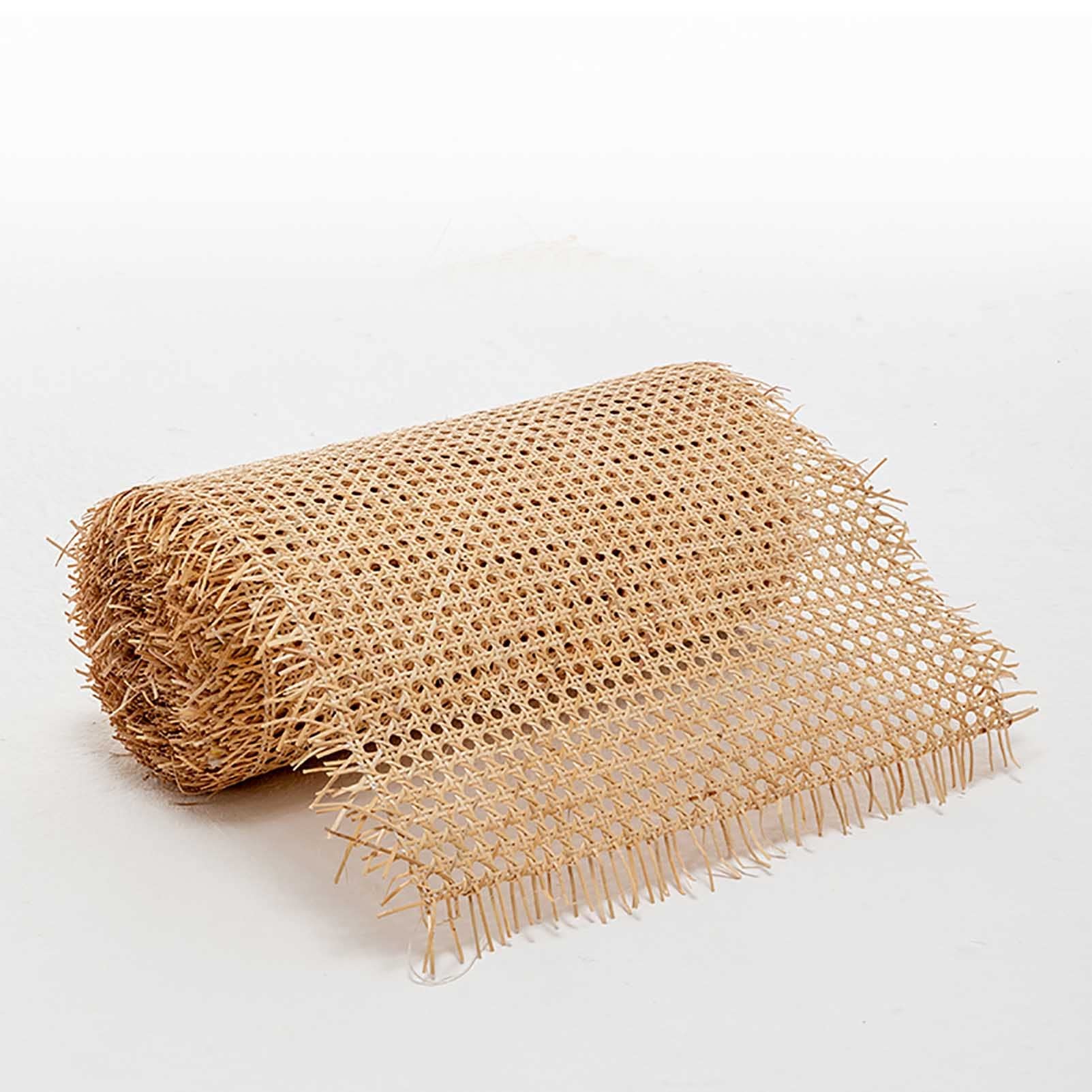Naturalna pleciona rolka rattanowa - Sześciokątna dzianina - 55 cm x 200 cm (22 cale x 79 cali), nadaje się do dekoracji futrzanych, prac DIY, wystroju domu, d