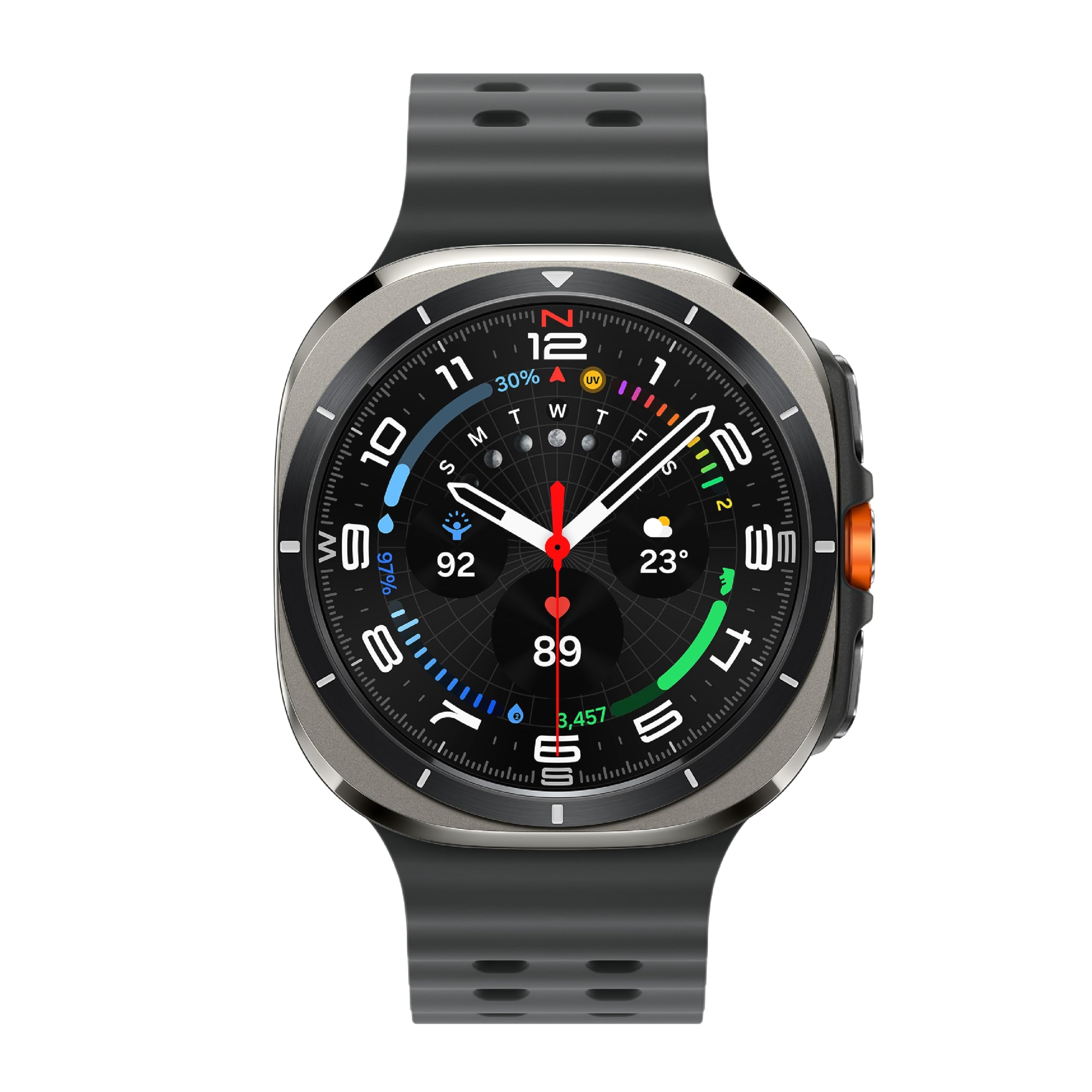 Samsung Galaxy Watch Ultra (47mm, LTE, Silver) with Upto 100h battery | 3nm Processor | Dual GPS | Quick Button/Siren | Sapphire Glass & Titanium | 10ATM & IP68 | BP & ECG Monitor |Energy Score & AGEs-picture-39