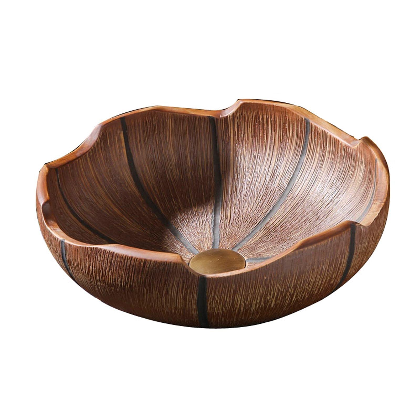 Umywalka Łazienkowa Nablatowa, 16,1” X 5,9” Luksusowa Umywalka Łazienkowa Nablatowa, Ceramiczna Umywalka Łazienkowa W Stylu Retro, Umywalka Nablatowa, Umywalka Łazienkowa