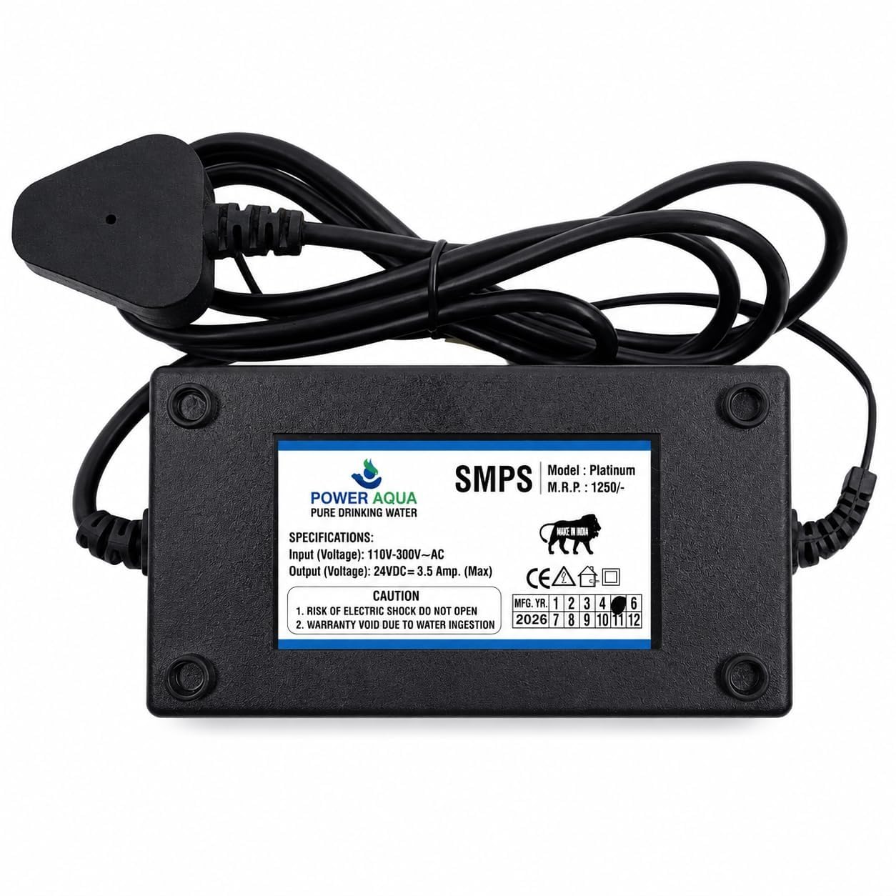 RO Water Purifier SMPS 24V 3.5A Power Supply Adapter | Input 110V-300V AC | Platinum Model | Compatible with Domestic RO Water Purifiers | High Efficiency Switching Power Supply-image-42