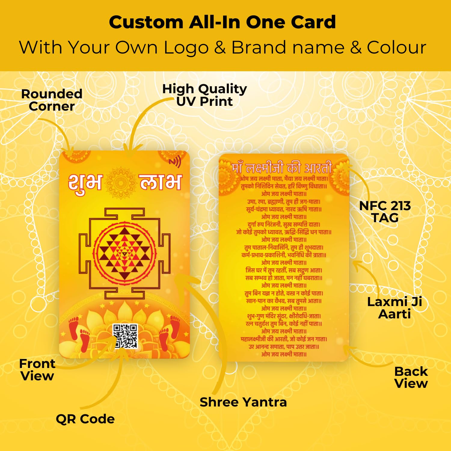 Maa Laxmi Yantra Card - Wealth & Prosperity -2