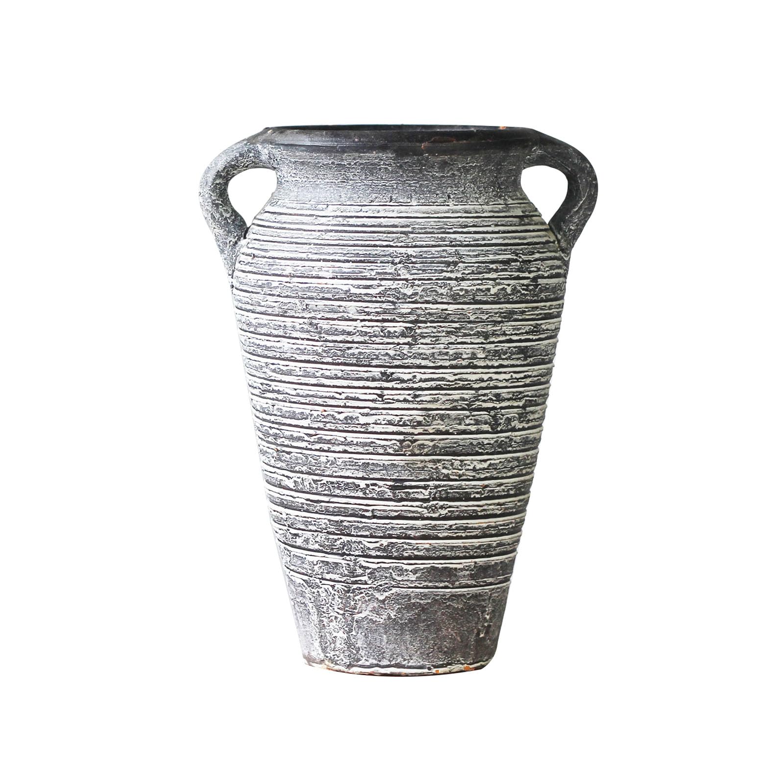 Home Decoration Stoneware Vases, Vintage Creative Vases, Ornaments for Living Room, Bedroom, Study, Entrance Hall, Farmhouse(Size:H22CM,Color:E)